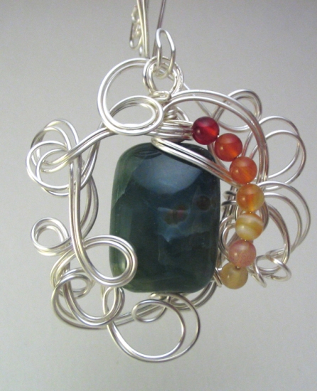 Ocean Jasper Pendant 